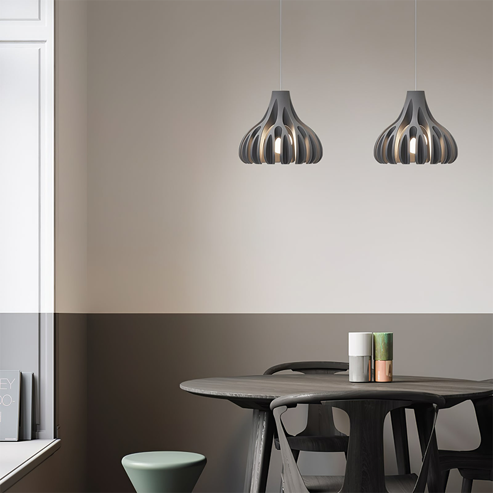 Unique Coral Resin Pendant Lamp