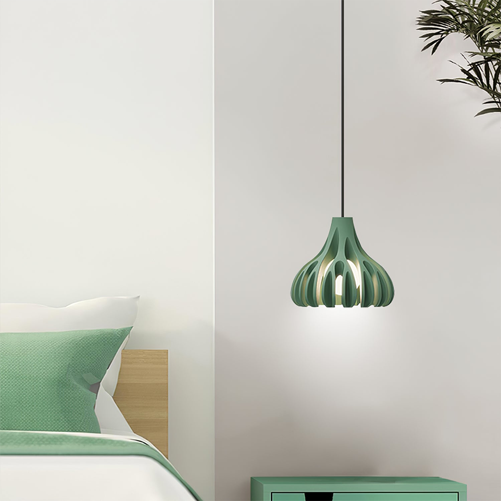 Unique Coral Resin Pendant Lamp