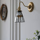 Vintage Glass Wall Sconce Light