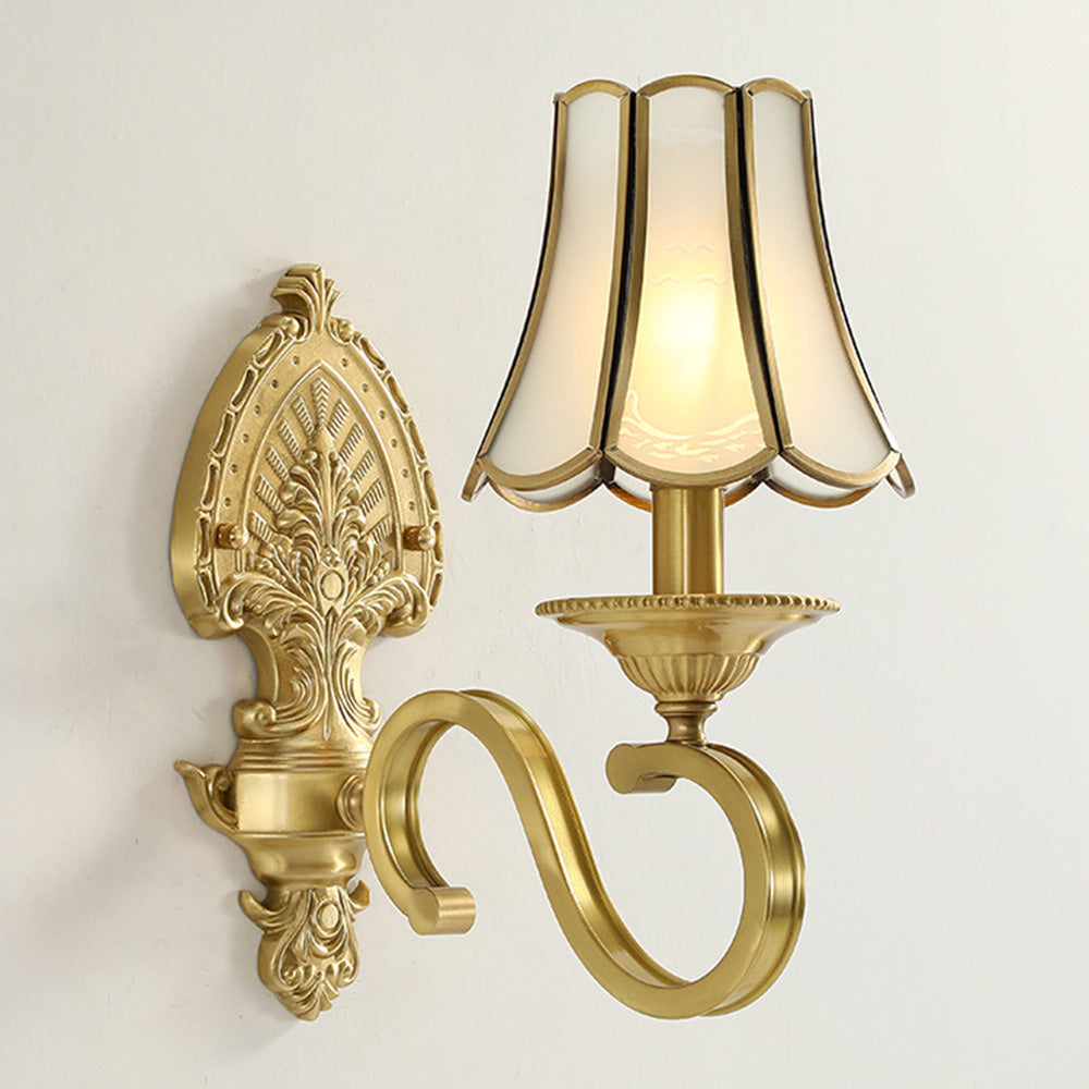 Vintage Gold Luxury Wall Lamp