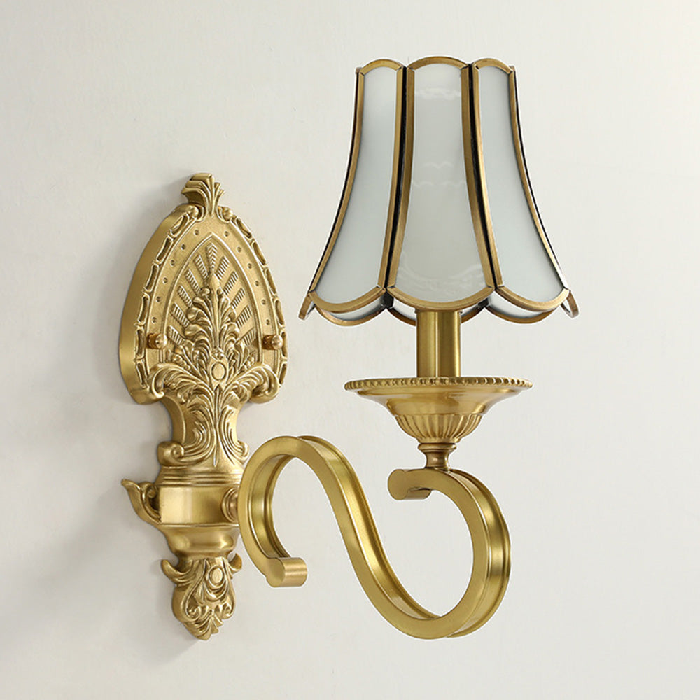 Vintage Gold Luxury Wall Lamp