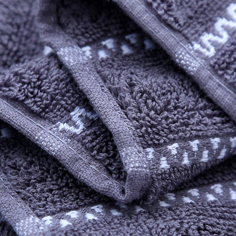 Striped Bath Towel Bathroom Towel Set 100% Cotton