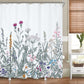 Rural Waterproof Decorative Shower Curtain