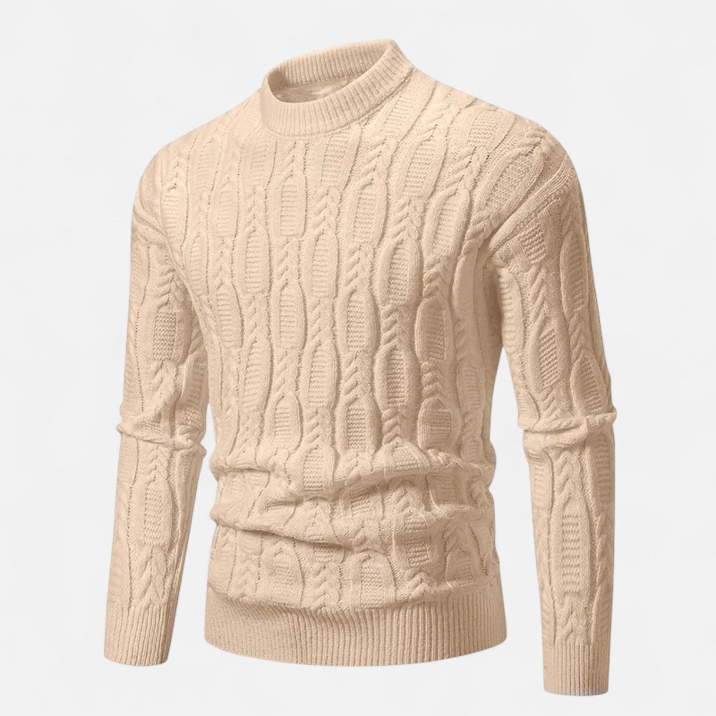 Virashoper Men’s Classic Crewneck Knit Sweater