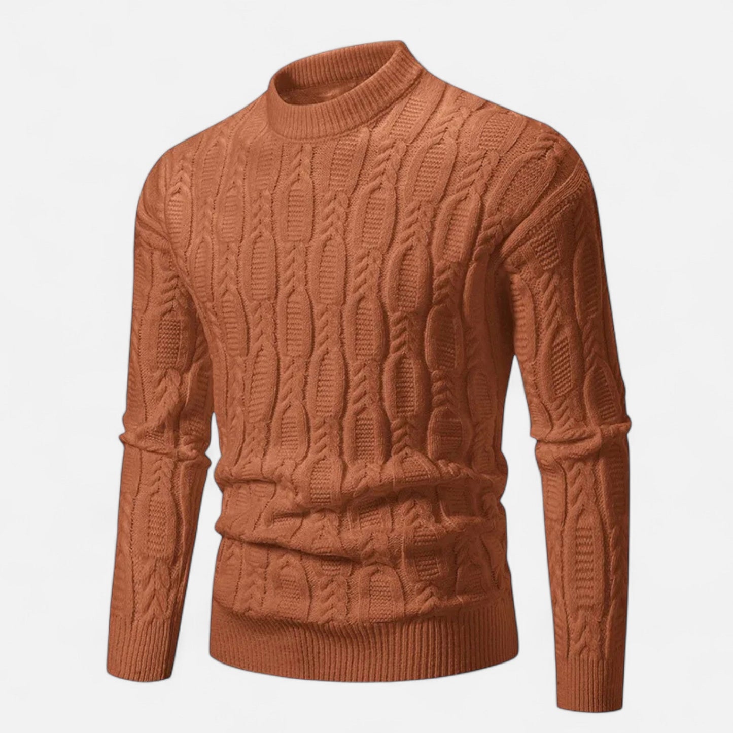 Virashoper Men’s Classic Crewneck Knit Sweater
