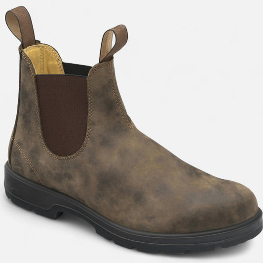 Virashoper Men’s Heritage Leather Chelsea Boots
