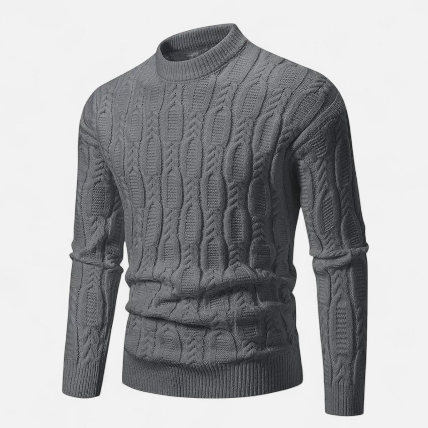 Virashoper Men’s Classic Crewneck Knit Sweater