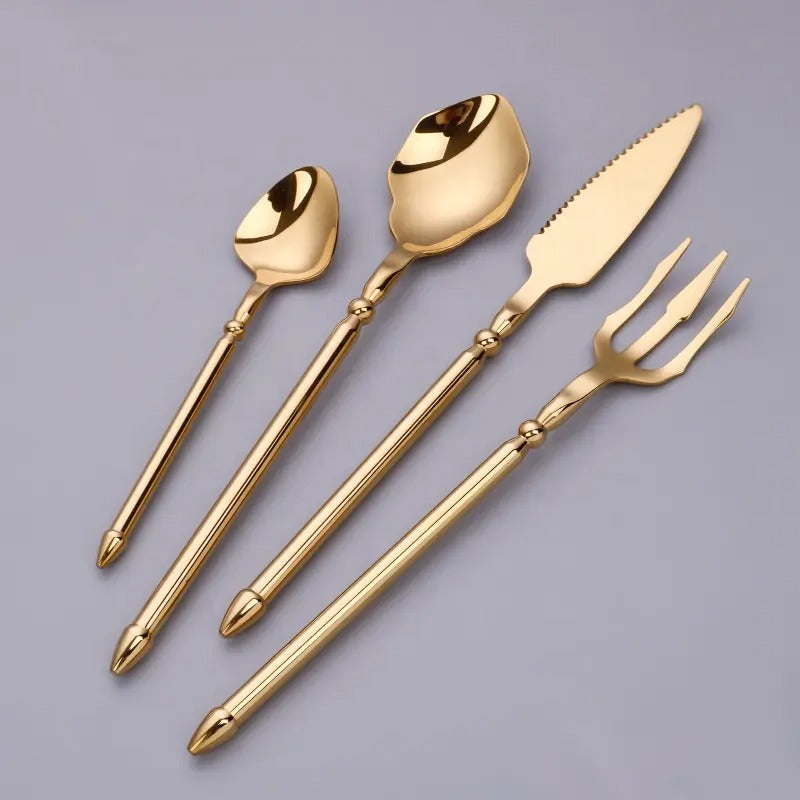 Classic Polished Stainless Steel Cutlery Set