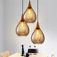 Vintage Teardrop Glass Ceiling Light for Stylish Kitchens