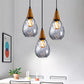 Vintage Teardrop Glass Ceiling Light for Stylish Kitchens