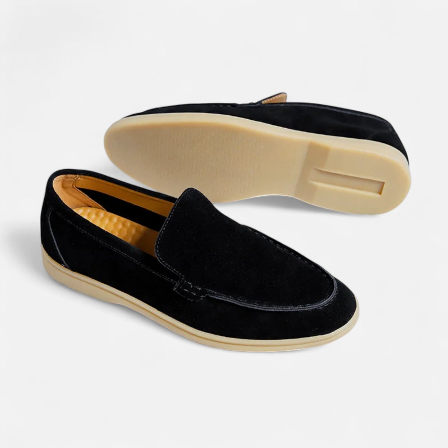 Virashoper Men’s Suede Loafers | Classic Slip-On Elegance