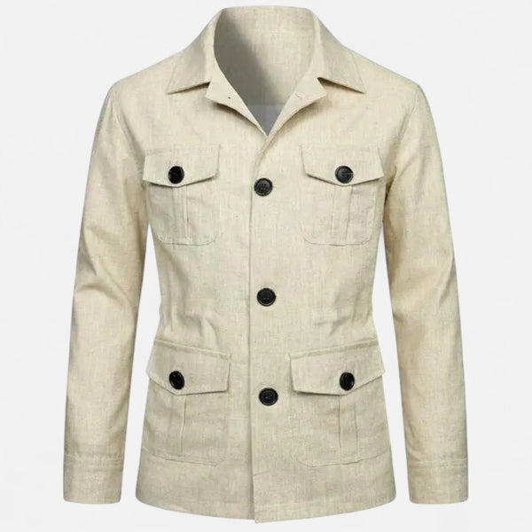 Virashoper Men’s Cargo Jacket | Autumn/Winter Utility Outerwear