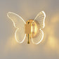 Butterfly Inspired LED Wall Light – Farfalla Style in Acrylic and Metal