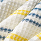Colorblock Striped Cotton Bath Towel Super Absorbent