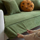 Chic Corduroy Sofa Protector Anti-slip Couch Cover 70x70 cm