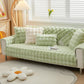 Cozy Plush Solid Colour Non-slip Couch Cover for Comfort