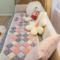 Floral Handmade Pure Cotton Protective Couch Cover, Non-Slip