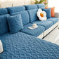 Full Wrap Soft Fleece Stretch Couch Cover for All Seasons