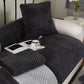 Thickened Plush Herringbone Non-slip Couch Cover for Comfort