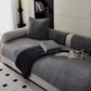 Thickened Plush Herringbone Non-slip Couch Cover for Comfort