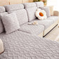 Full Wrap Soft Fleece Stretch Couch Cover for All Seasons