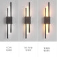 Sleek Modern Glass Wall Lamp