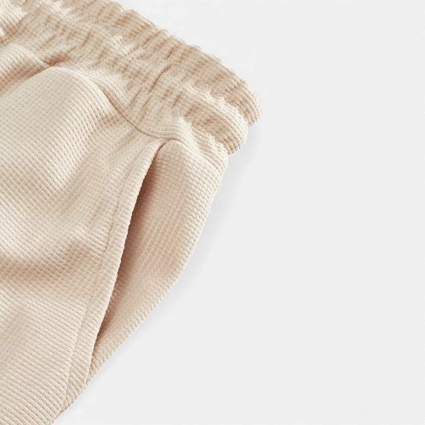 Virashoper Men’s 2-Piece Waffle Knit Casual Outfit