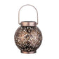 Outdoor Solar Lantern with Carved Design