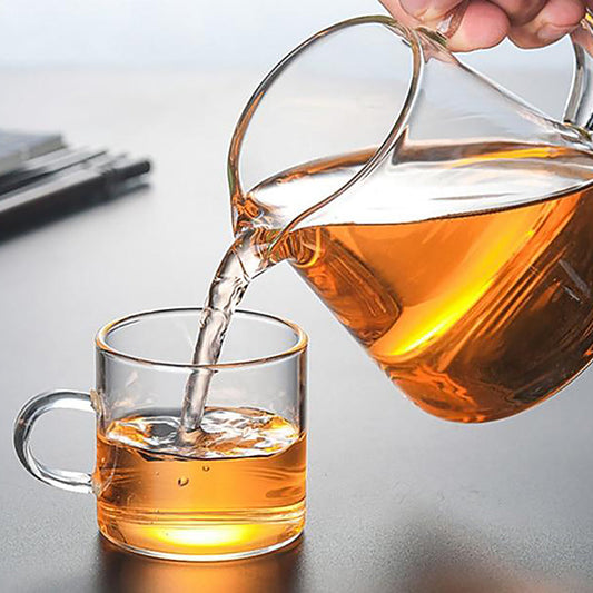 Single Cup Glass Teapot – Modern Loose Leaf Tea Maker