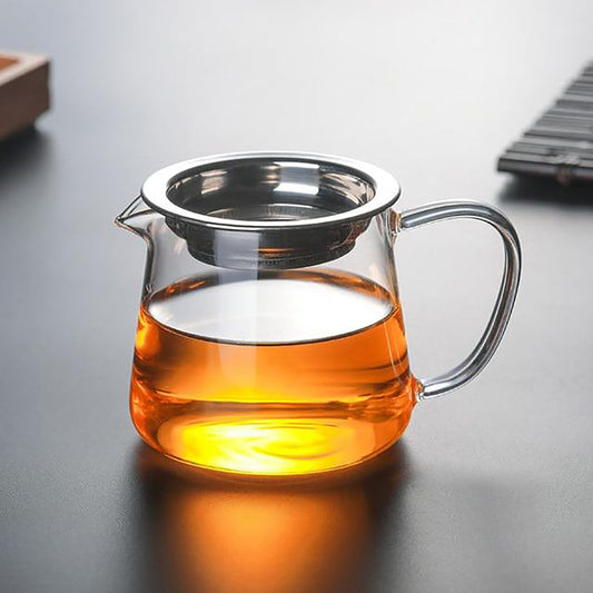 Single Cup Glass Teapot – Modern Loose Leaf Tea Maker