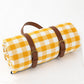 Check Picnic Blanket with Carry Straps – Family Size