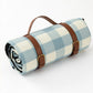 Check Picnic Blanket with Carry Straps – Family Size