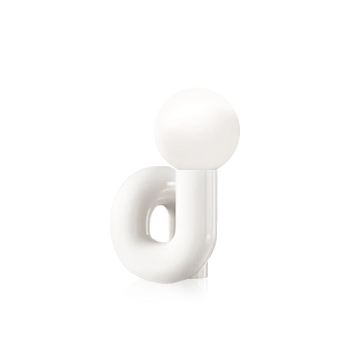 Nordic Twisted Ball Table Lamp – Sculptural LED Accent